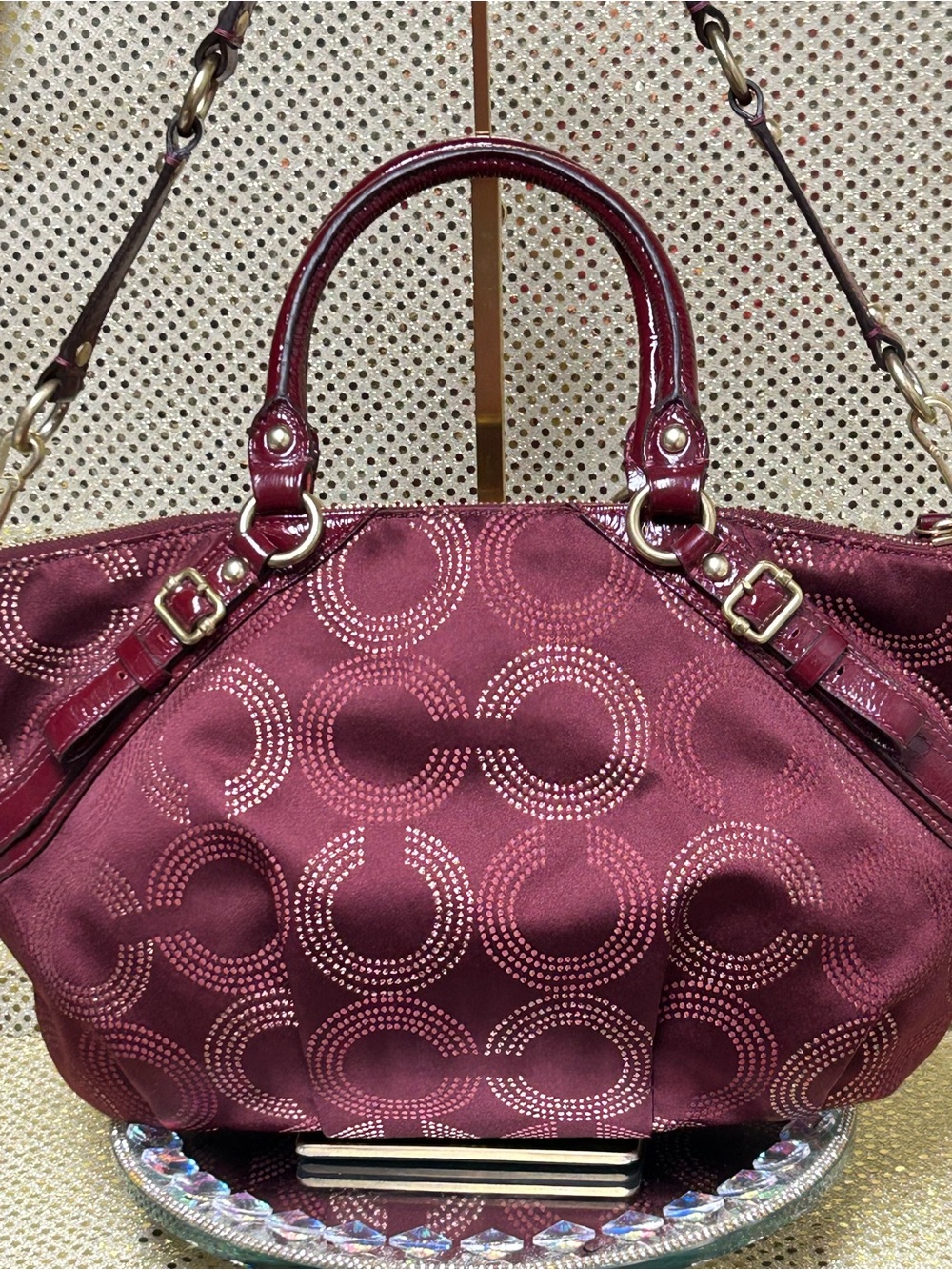 Coach Madison Sophia Satchel with Top Handles Approx. 15 x 10 x 3 - Picture 3 of 17